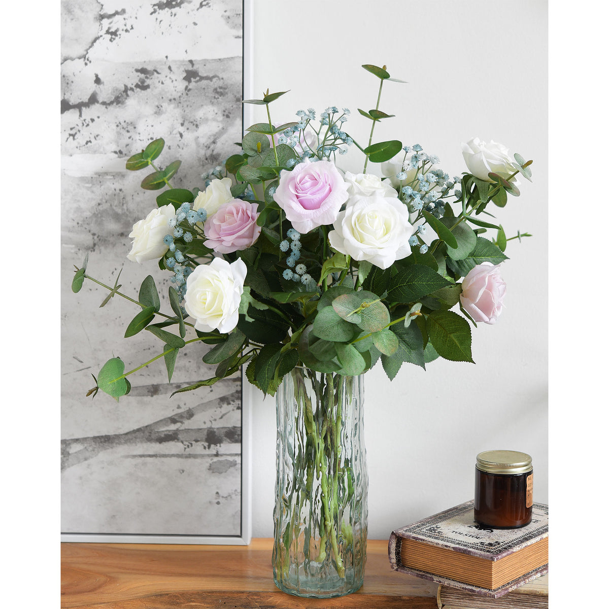 Glacier Blue Baby’s Breath Artificial Flowers Baby’s Breath Gypsophila