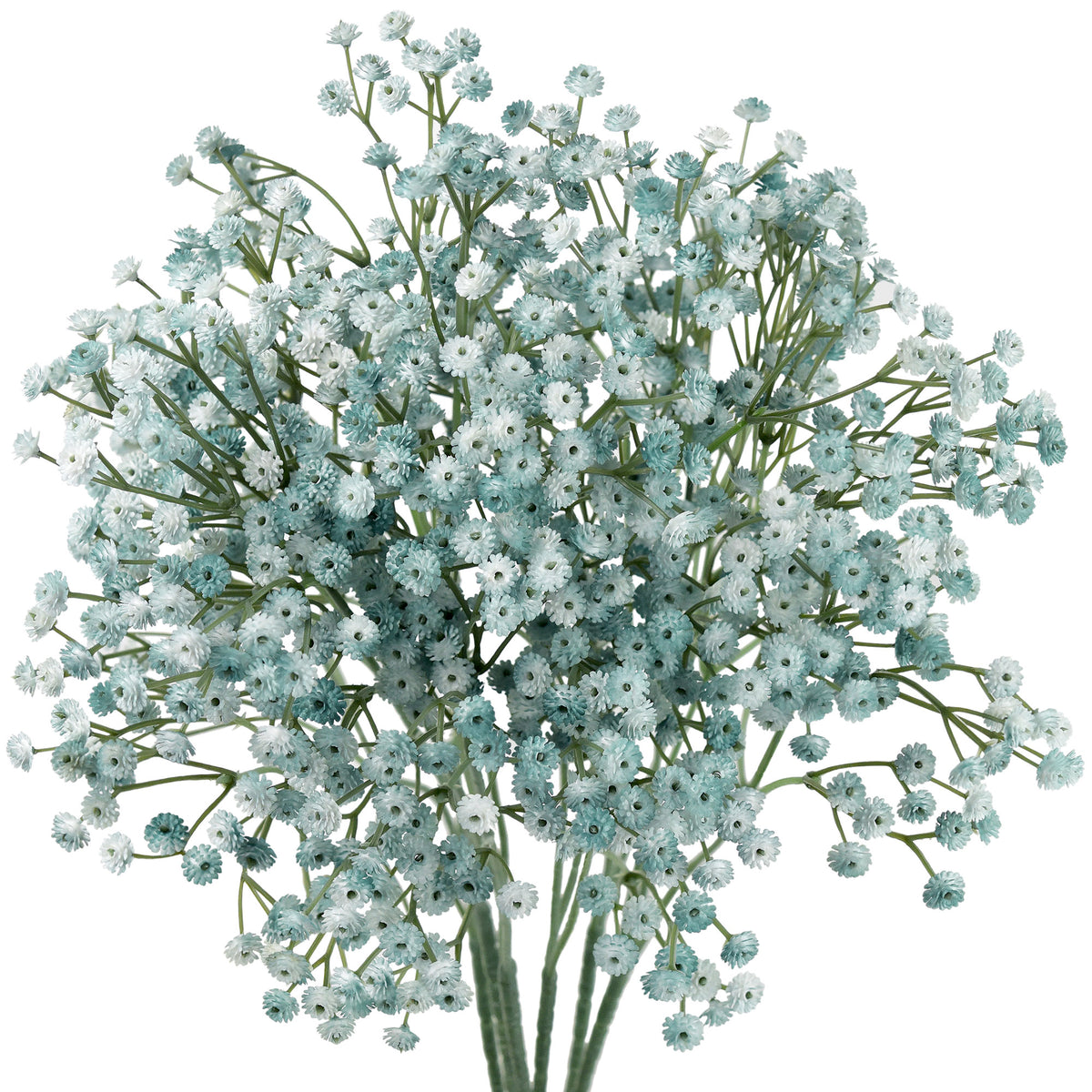 5 White Baby's Breath Sprays Small Flower Picks Millinery Flowers  Artificial Gypsophila Flower Crown Flower Filler Blue Hutch BB47 