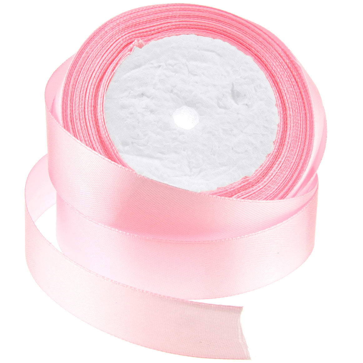 20mm Light Pink Single Sided Satin Ribbon