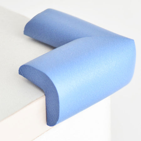 12 Pieces Skyblue Standard L-Shaped Foam Corner Protectors