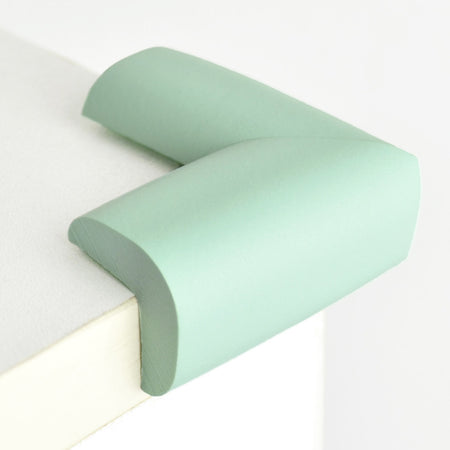 12 Pieces Mint Green Standard L-Shaped Foam Corner Protectors