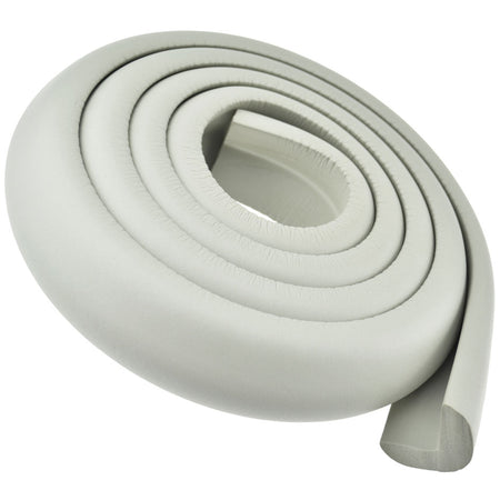 1 Roll Gray Jumbo L-Shaped Foam Edge Protector 78.7 inches (2 meters)