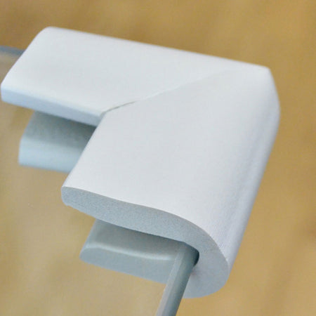 12 Pieces Gray U-Shaped Foam Corner Protectors