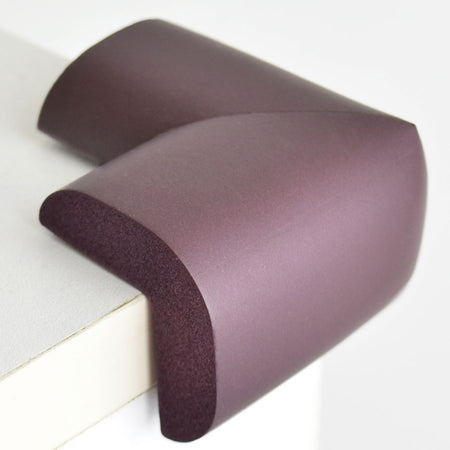 12 Pieces Maroon Jumbo L-Shaped Foam Corner Protectors