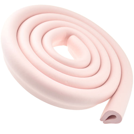 1 Roll Pink U-Shaped Foam Edge Protector 78.7 inches (2 meters)