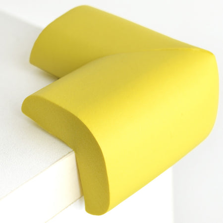 12 Pieces Yellow Jumbo L-Shaped Foam Corner Protectors