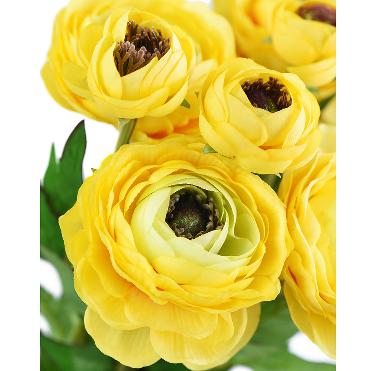 FiveSeasonStuff (6 Stems) Artificial Flowers Silk Persian Buttercup | Ranunculus Asiaticus