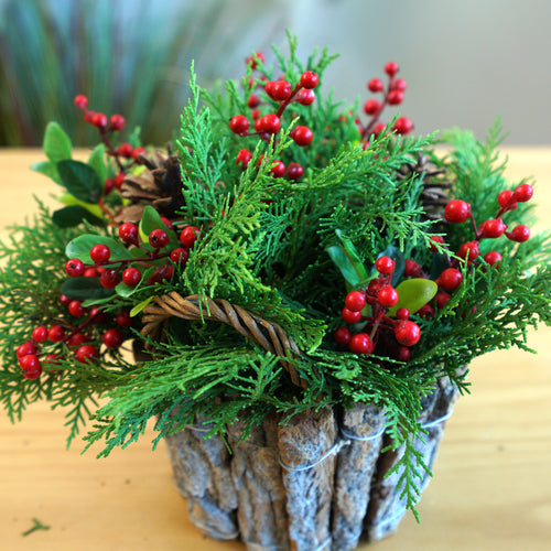 Festive Joyful Artificial Holly Red Berry Stems for the Holidays: Set of 10 for Stunning Décor
