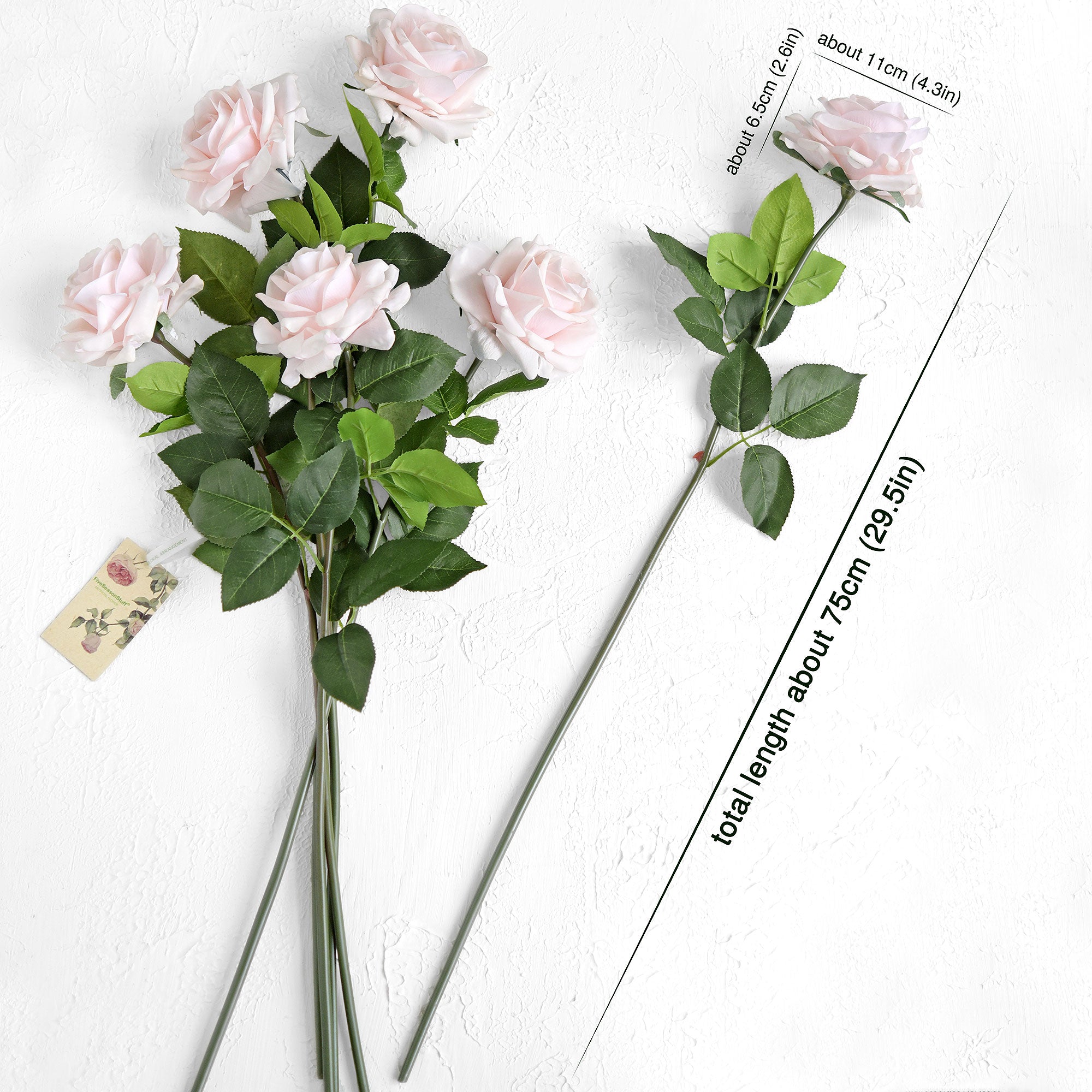 6-foot-tall roses make lasting impression