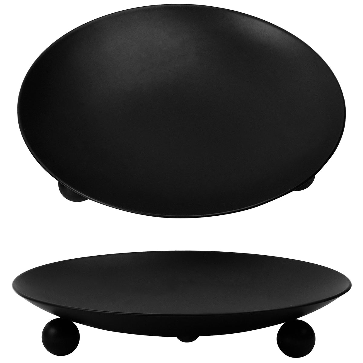 2 Black Plated Round Iron Candle Holders For Pillar Votive Wax Candles 2-black-plated-round-iron-candle-holders-for-pillar-votive-wax-candles