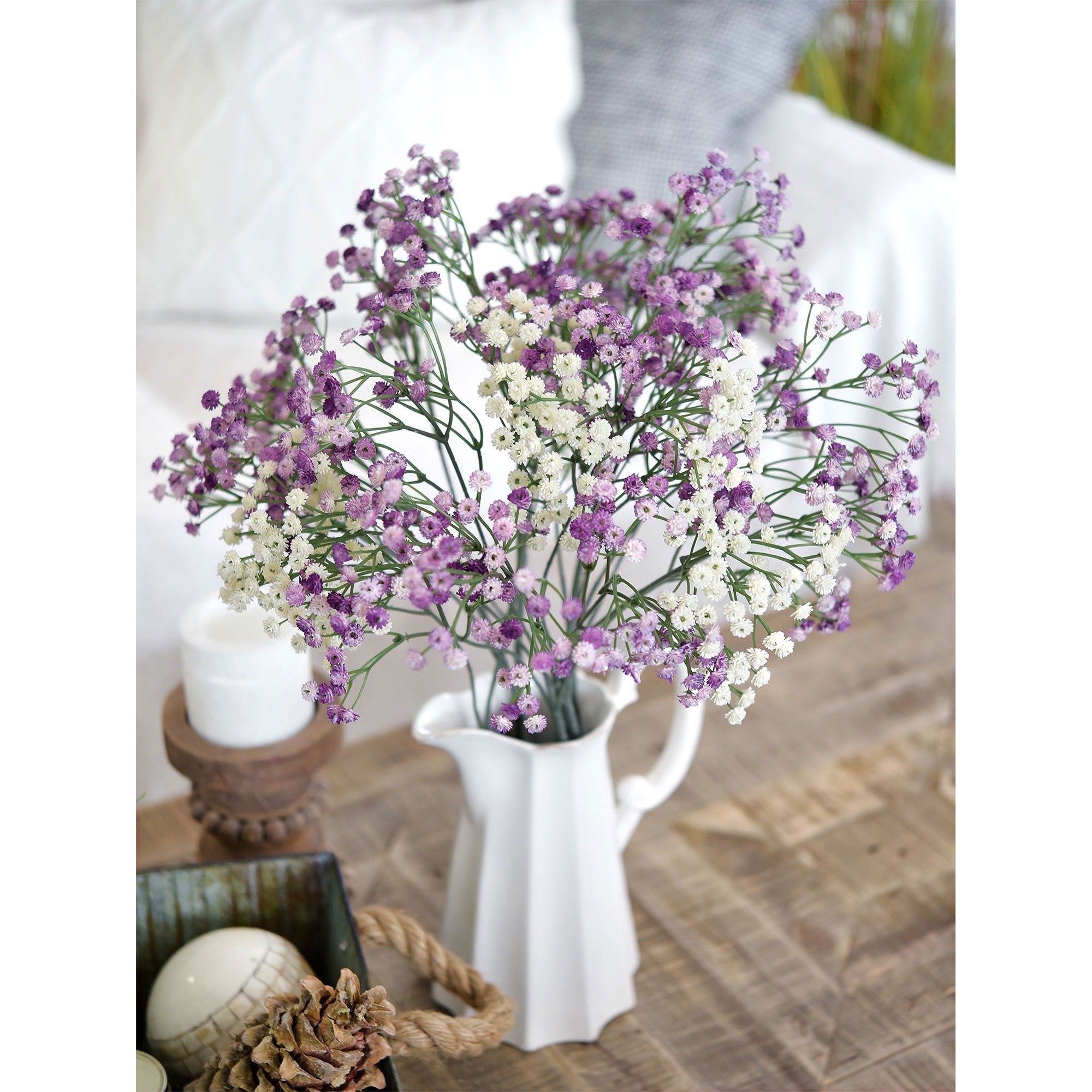 Buy Artificial Lavender & Baby's breath in Dubai