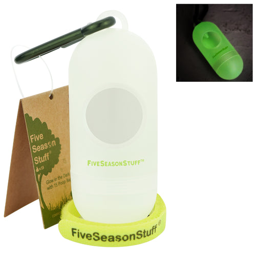 Dog Poop Bag Dispenser(Glow in the Dark)  — FIVESEASONSTUFF