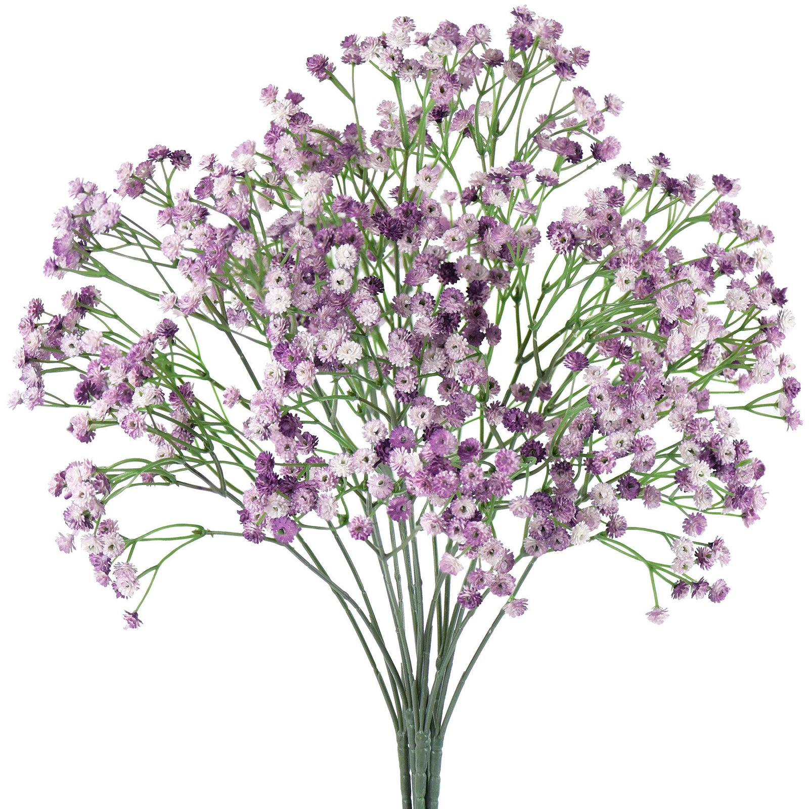 6 Stems 69cm Purple Baby’s Breath Artificial Flowers Baby’s Breath Gypsophila Tall Long Stems