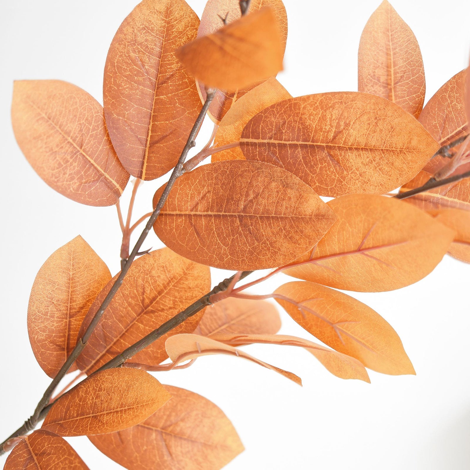 Lifelike Autumn Eucalyptus Leaves – 2.9ft Faux Fall Branches for Rustic Home Décor Weddings and Seasonal Floral Arrangements DIY Crafts