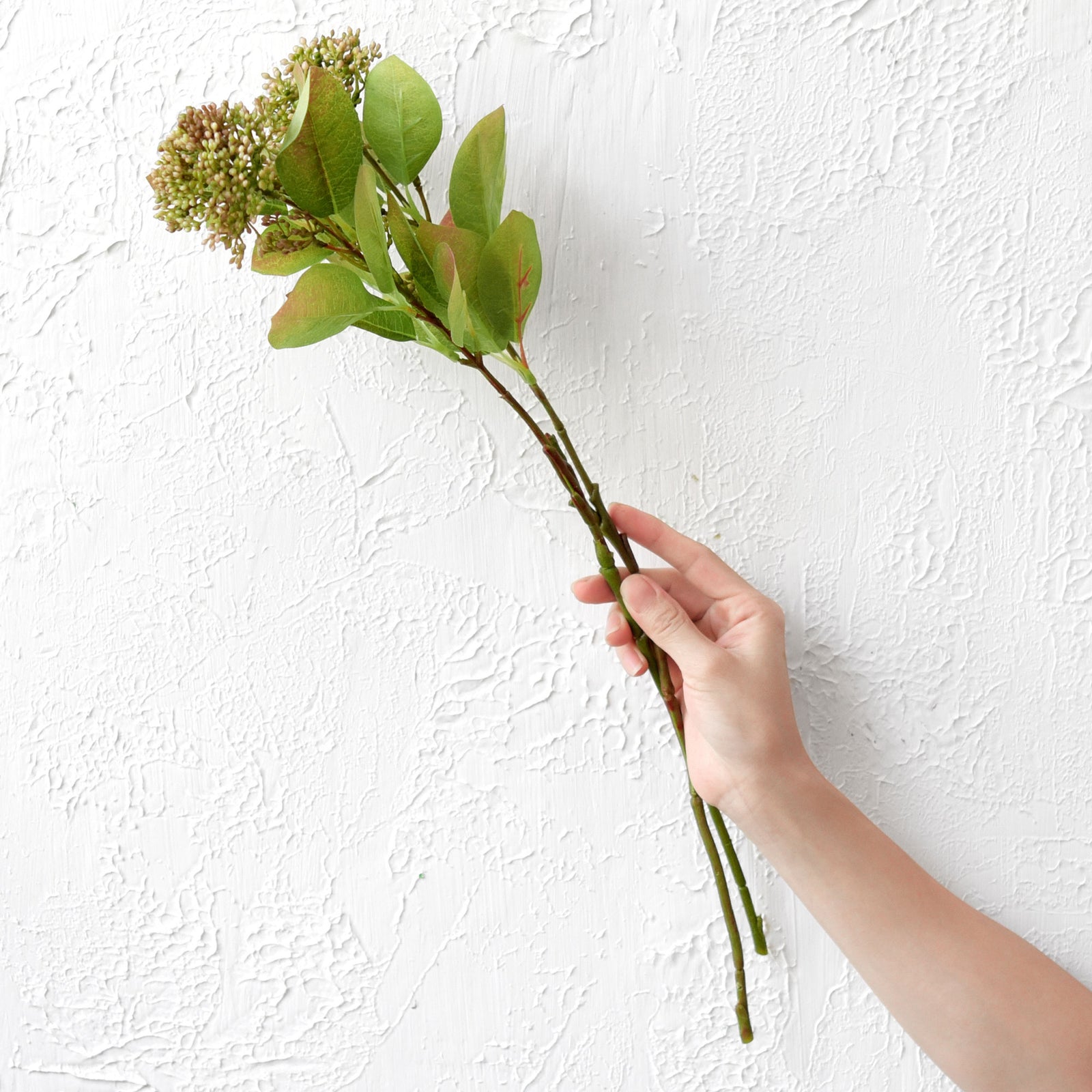 Viburnum (Harmony Brown) Long Stem Artificial Silk Flowers, Filler Flower, Wedding, Home Decor, Arrangment 6 Stems