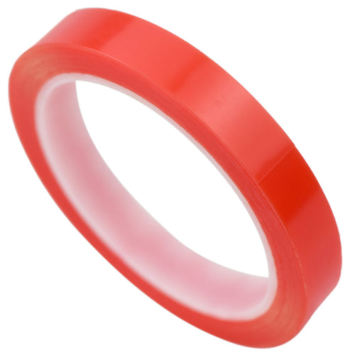 10mm x 0.2mm x 10 meters Multi-Purpose High Strength Transparent Acrylic Gel Adhesive Double Sided Tape Roll No Residue