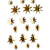 3d Eight-point Star, Gold