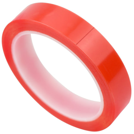 15mm x 0.2mm x 10 meters Multi-Purpose High Strength Transparent Acrylic Gel Adhesive Double Sided Tape Roll No Residue