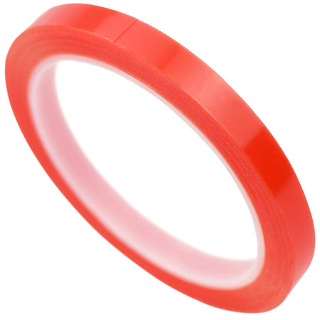 8mm x 0.2mm x 10 meters Multi-Purpose High Strength Transparent Acrylic Gel Adhesive Double Sided Tape Roll No Residue