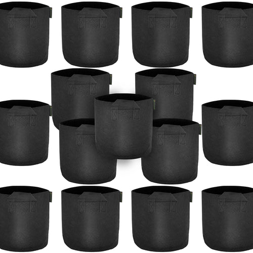 6 Pack 18 Gallons Grow Bags Healthy Smart Gardening Pots