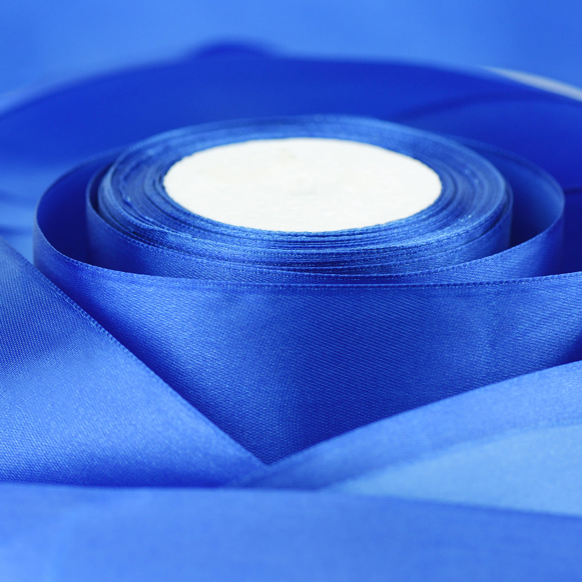 50mm Royal Blue Single Sided Satin Ribbon – FiveSeasonStuff