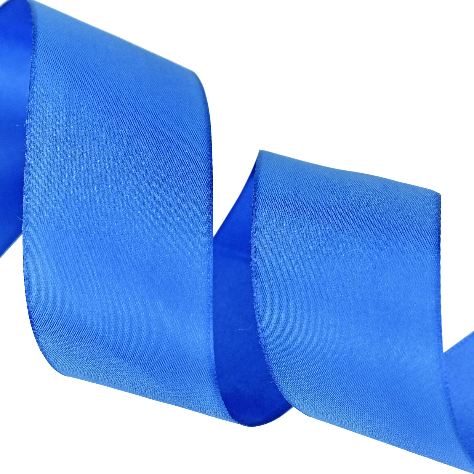 Royal Blue Poly Satin Wide Ribbon 100 Yards - Party Warehouse