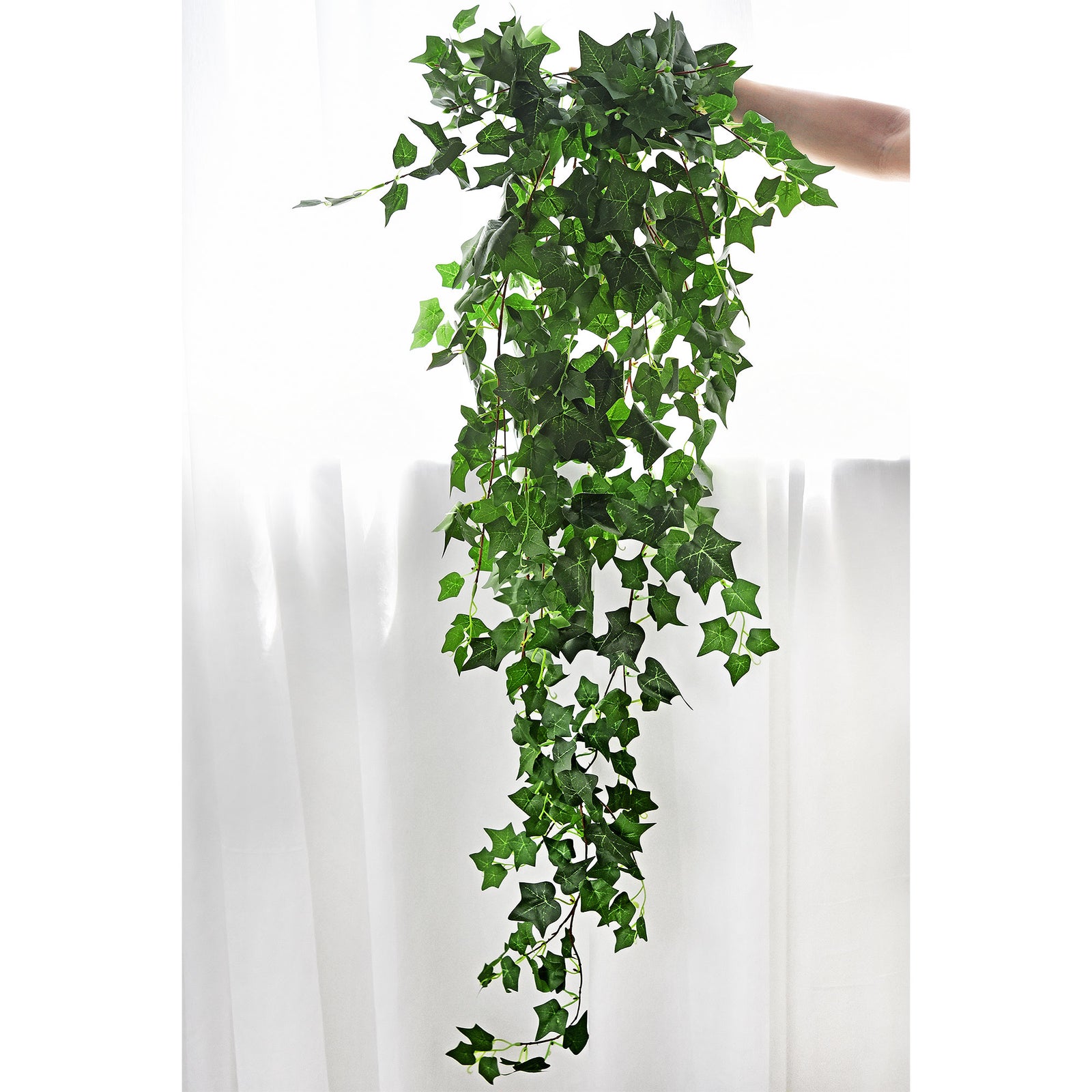 FiveSeasonStuff 4.3 ft (130cm) Cascading Ivy Greenery Artificial Garland