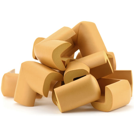 Baby Child Ginger Corner Protectors (L-Shaped) 12 Pcs