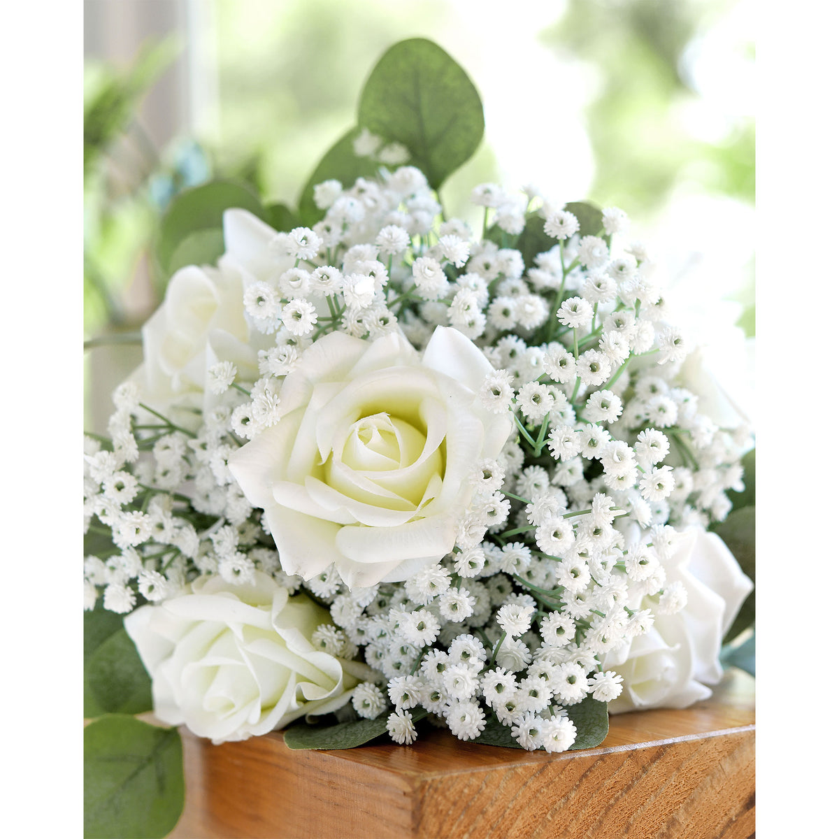 6 Stems 69cm Floral White Baby’s Breath Artificial Flowers Baby’s Brea