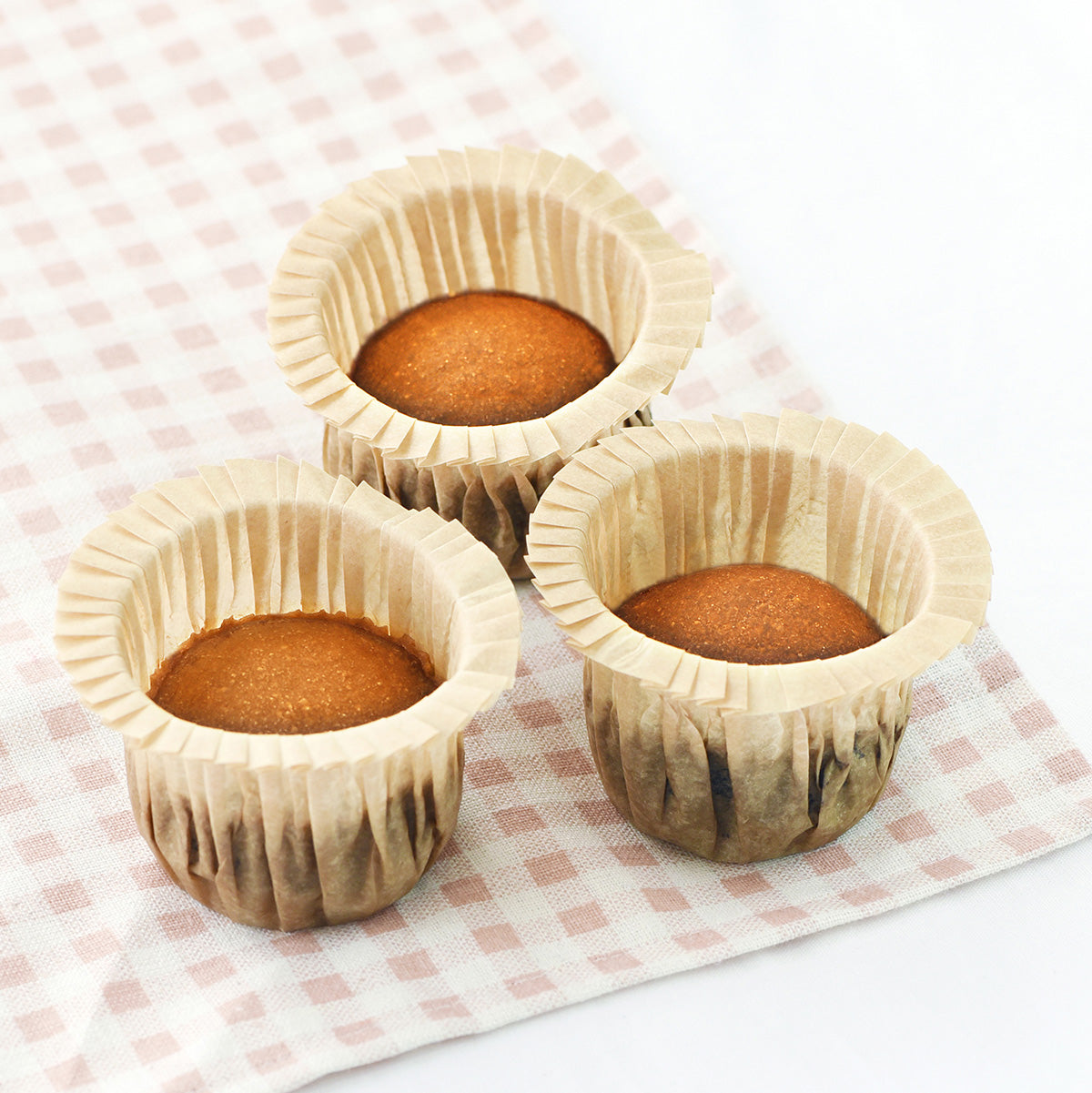 Pack of 60 Brown Cupcake Muffin Cases/Standard Baking Paper Cups Wraps Liners with Elegant Folded Edge (No Moulds Needed) -FiveSeasonStuff