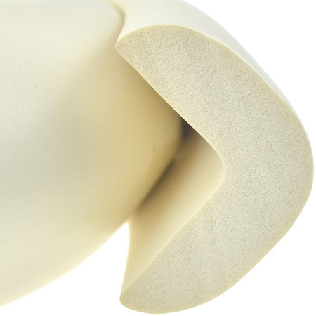 1 Roll Beige Jumbo L-Shaped Foam Edge Protector 78.7 inches (2 meters)