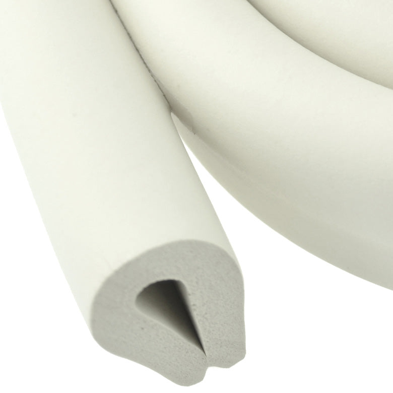 1 Roll White U-Shaped Foam Edge Protector 78.7 inches (2 meters)