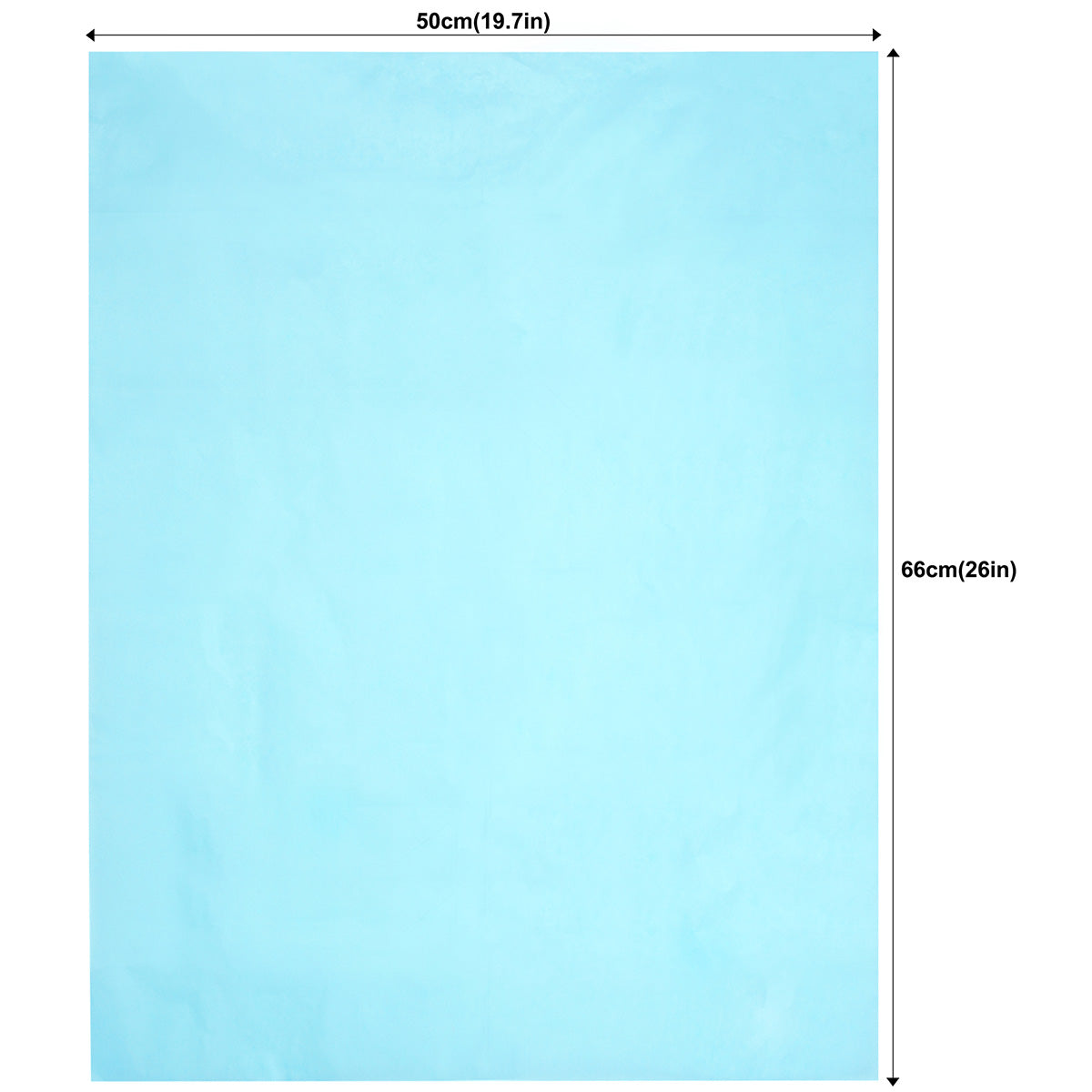 50 Sheets Light Blue Wrapping Tissue Paper