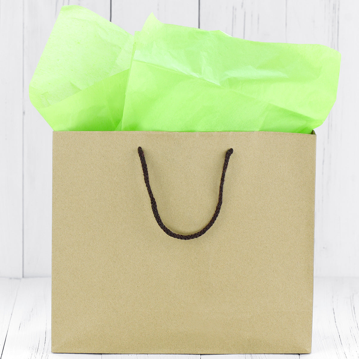 50 Sheets Green Yellow Wrapping Tissue Paper