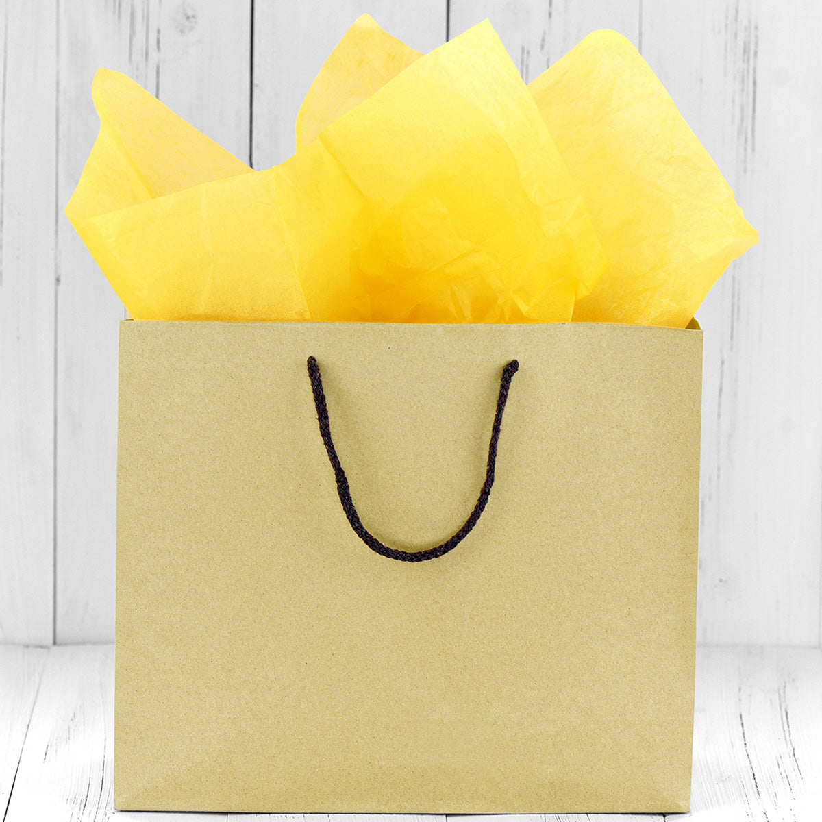 50 Sheets Dark Yellow Wrapping Tissue Paper