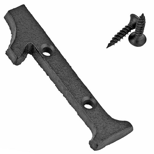 Cast Iron House Number Signs - Number 1