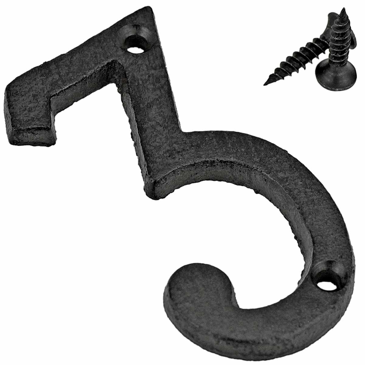 Cast Iron House Number Signs - Number 3