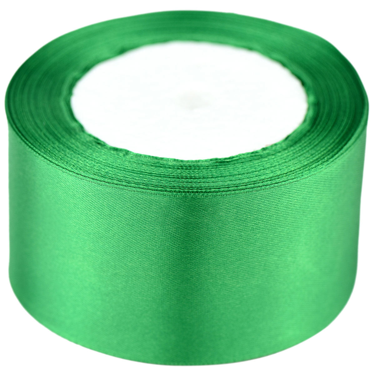 40mm Green Single Sided Satin Ribbon – FiveSeasonStuff