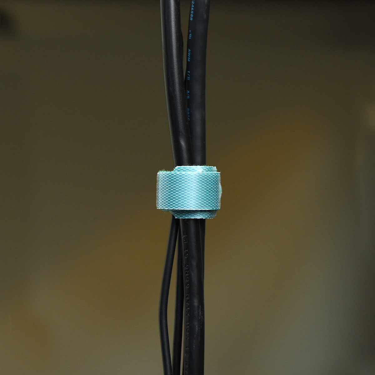 Green Hook and Loop Cable Ties - FiveSeasonStuff