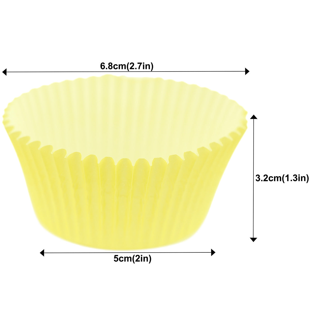 FiveSeasonStuff 100-Pack Cupcake Muffin Baking Paper Cases Liners Style 20