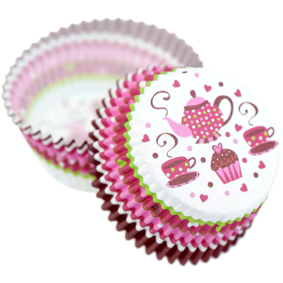 FiveSeasonStuff 100-Pack Cupcake Muffin Baking Paper Cases Liners Style 5