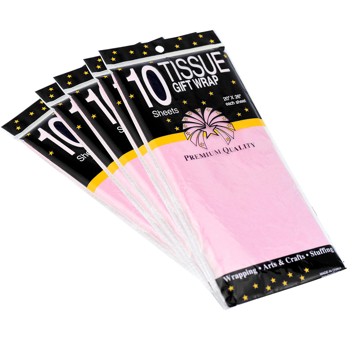Gift Wrap Tissue Paper Light Pink 20x26 for Gift Bag Wedding