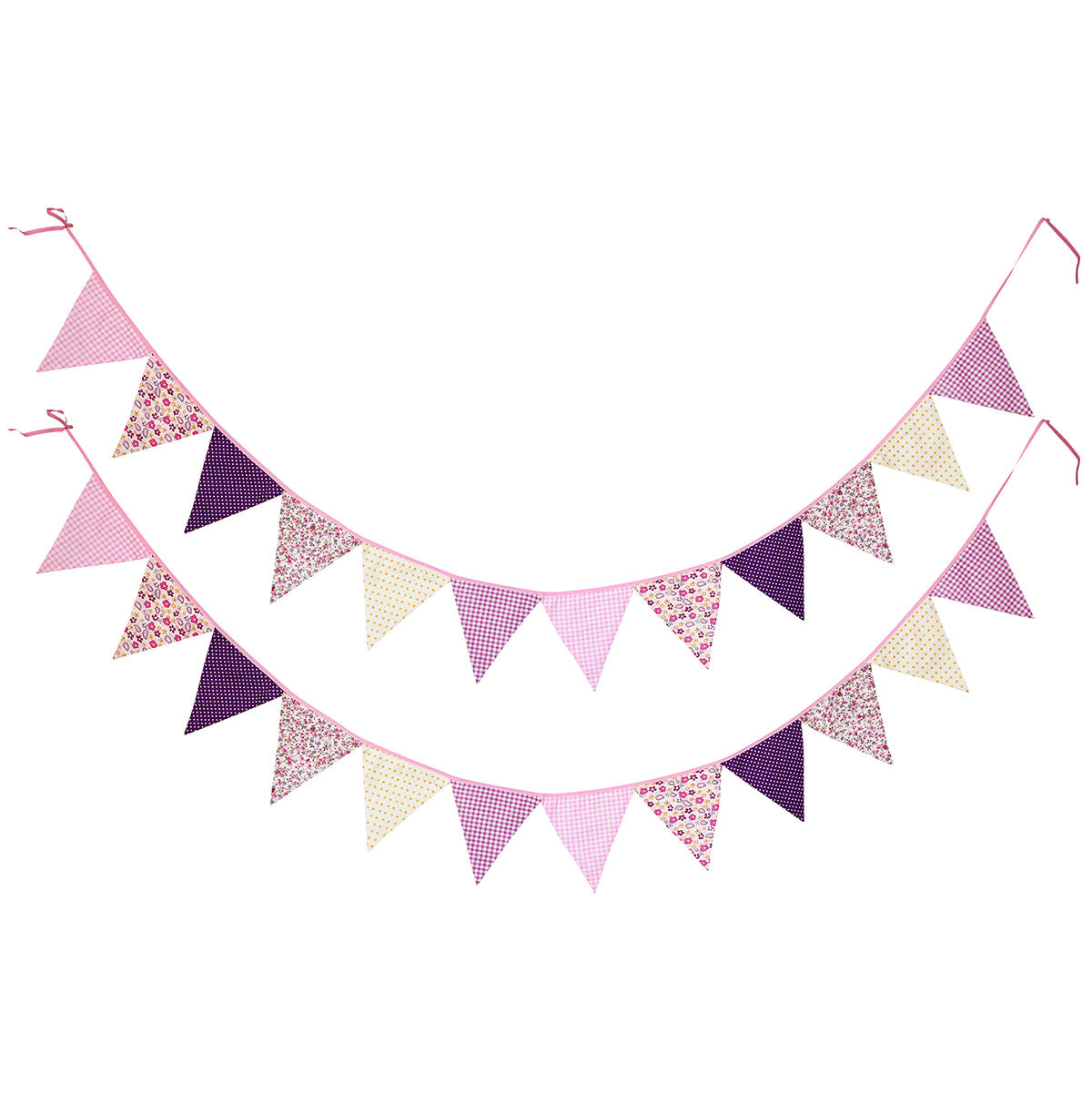 That Simple Triangle Garland - Lemon Thistle