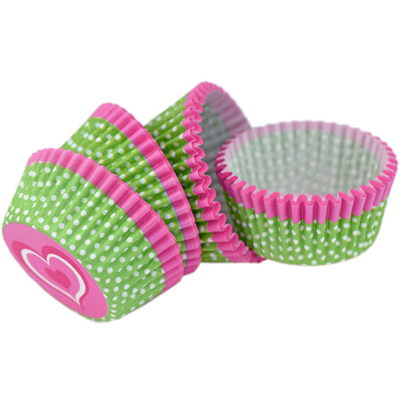 100-Pack Cupcake Muffin Baking Paper Cases Liners Style 34