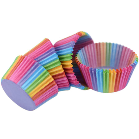 FiveSeasonStuff 100-Pack Cupcake Muffin Baking Paper Cases Liners Style 4