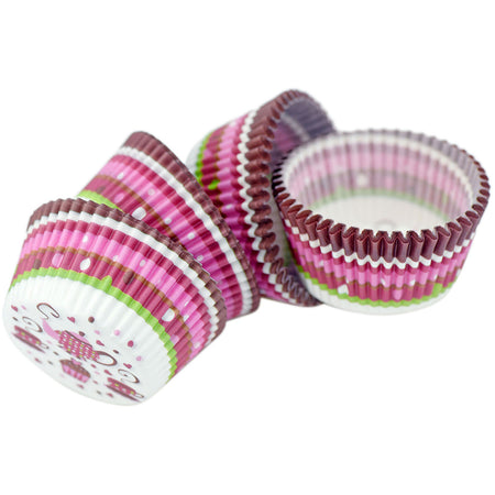 FiveSeasonStuff 100-Pack Cupcake Muffin Baking Paper Cases Liners Style 5