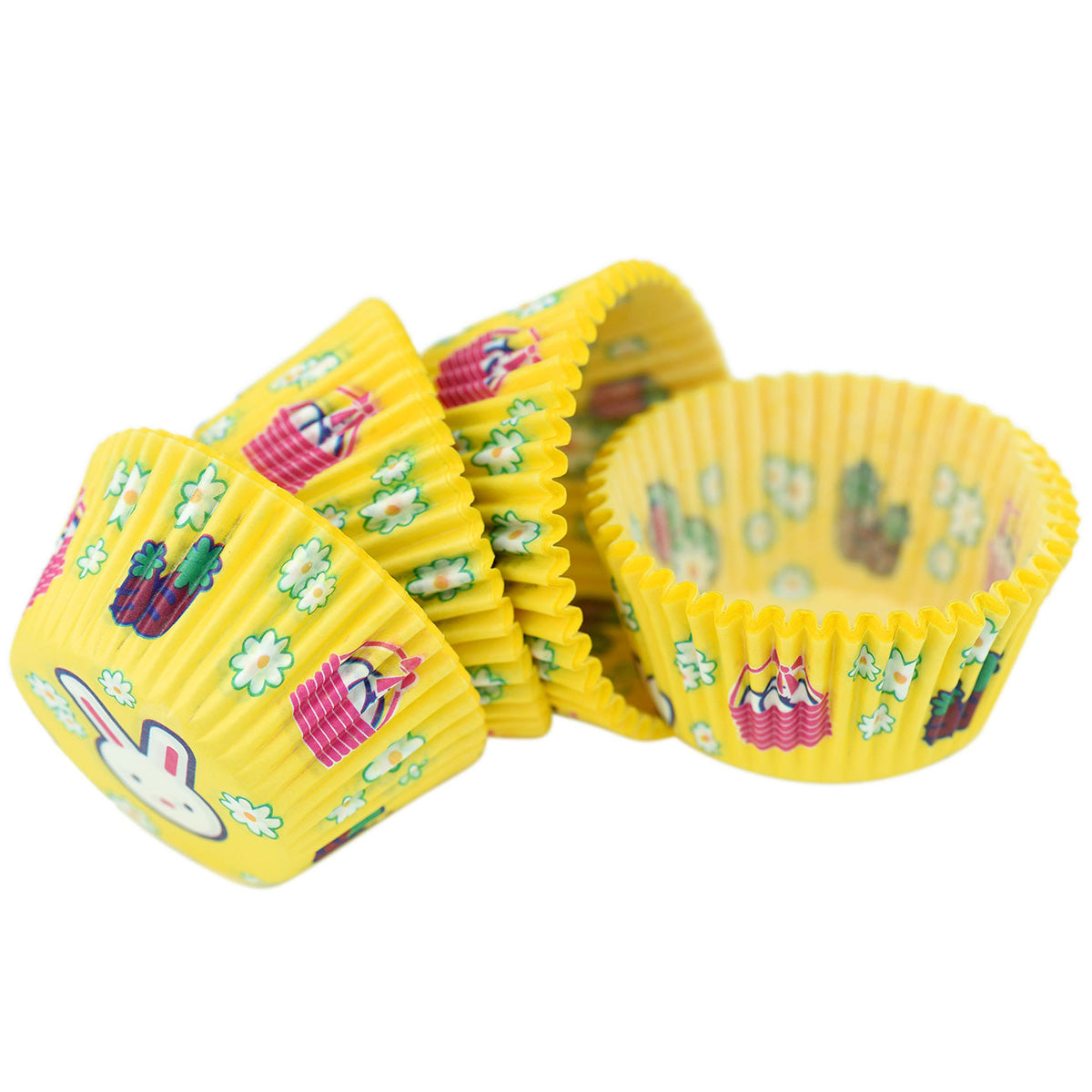 FiveSeasonStuff 100-Pack Cupcake Muffin Baking Paper Cases Liners Style 16
