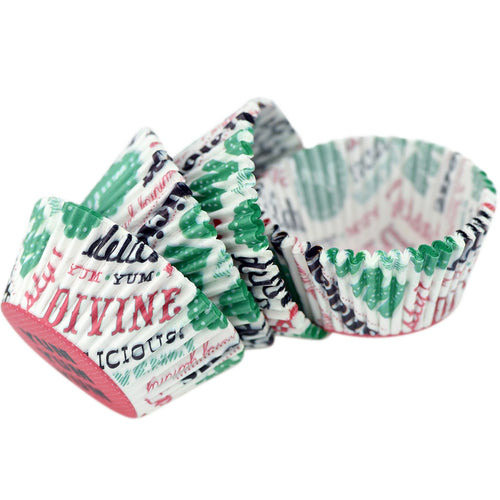 FiveSeasonStuff 100-Pack Cupcake Muffin Baking Paper Cases Liners Style 19