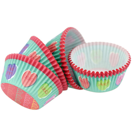 FiveSeasonStuff 100-Pack Cupcake Muffin Baking Paper Cases Liners Style 10