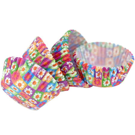 FiveSeasonStuff 100-Pack Cupcake Muffin Baking Paper Cases Liners Style 24